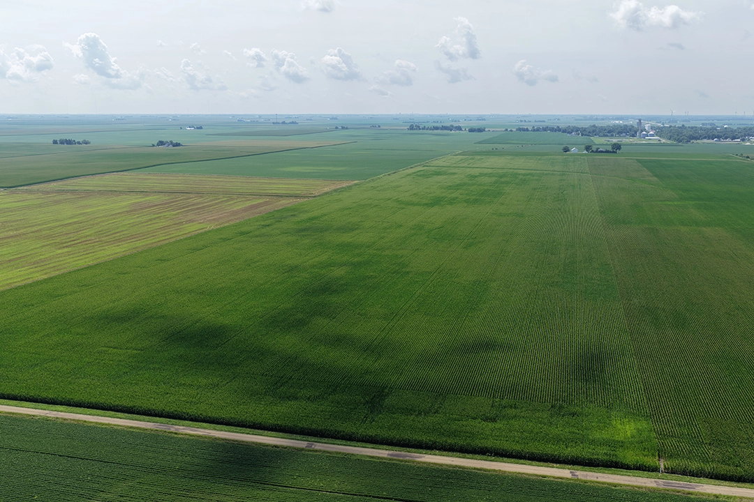 JEM farm sale aerial photograph